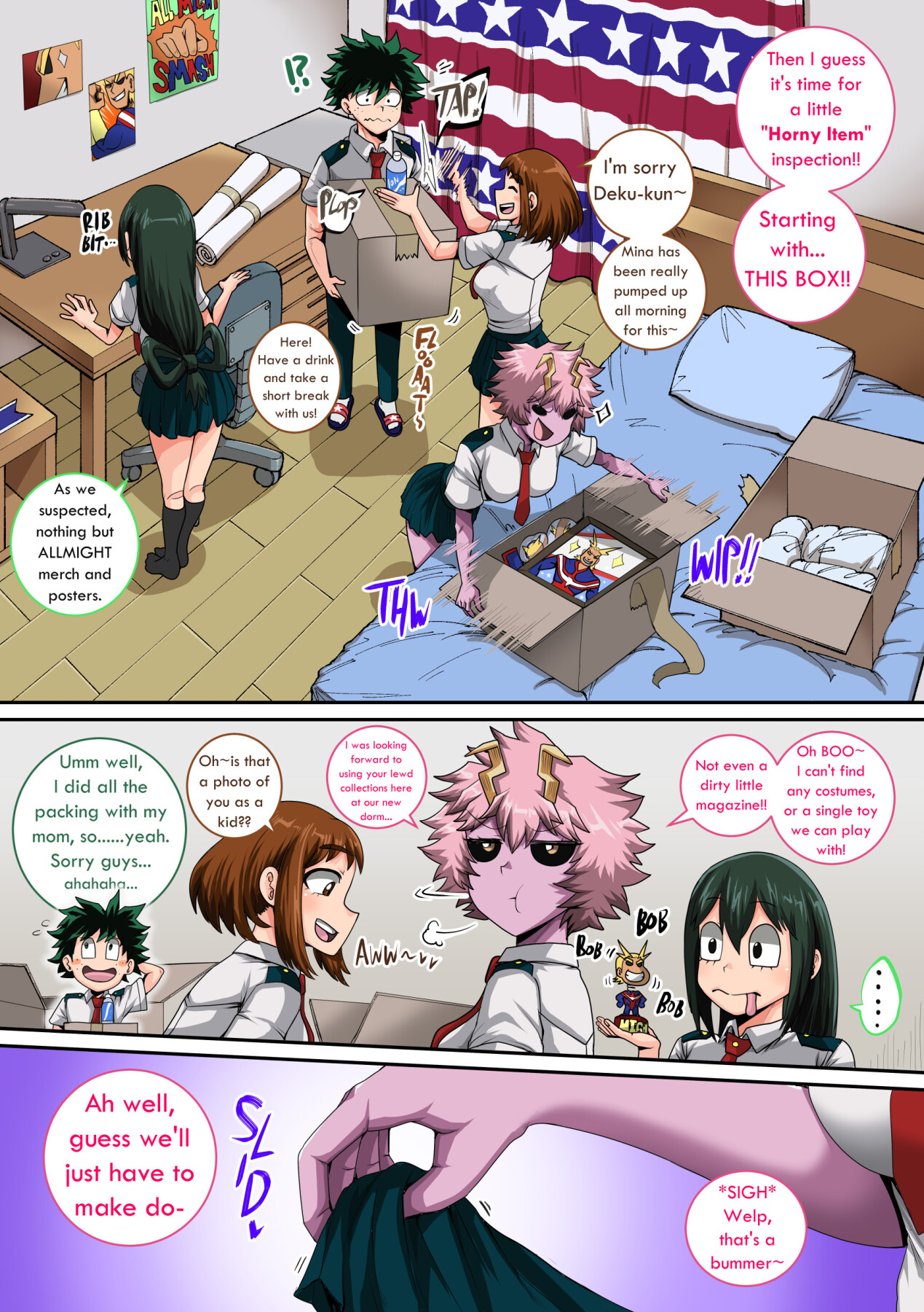 Hentai Manga Comic-My Harem Academia Chapter 8-Chapter 3 Breaking into a broken heart-109